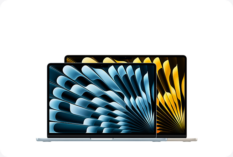 Apple MacBook Air 13 a 15 – lehký notebook Apple pro práci, školu, cestování a každodenní použití