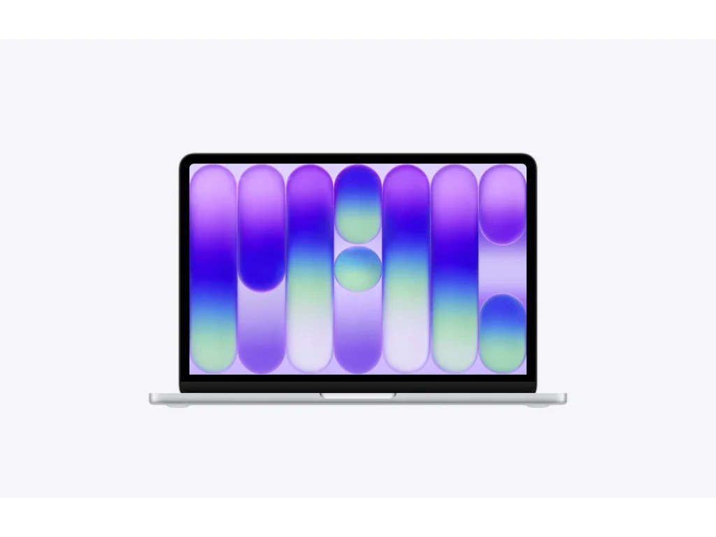 MacBook Neo 13″ — Liquid Retina displej detail