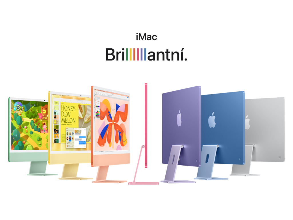 iMac 24″ M4 — celkový pohled