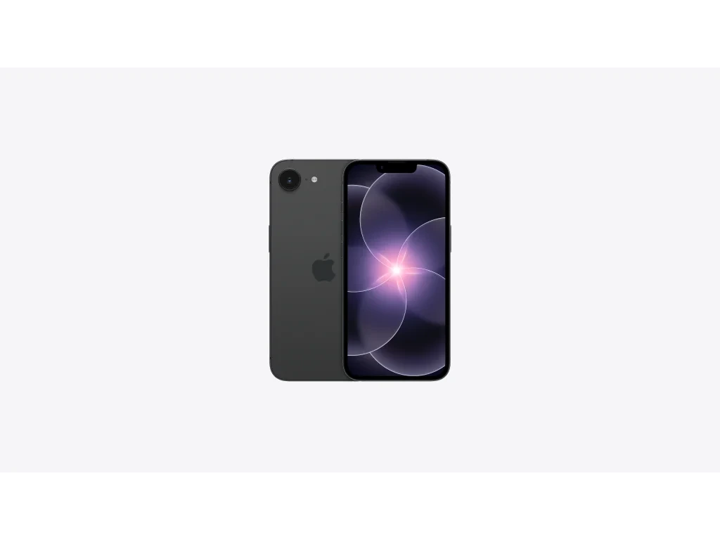 iPhone 17e — 6,1″ Super Retina XDR displej detail